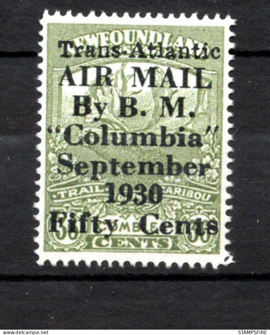 Newfoundland 1930 Columbia Air Post  MNH - 1908-1947