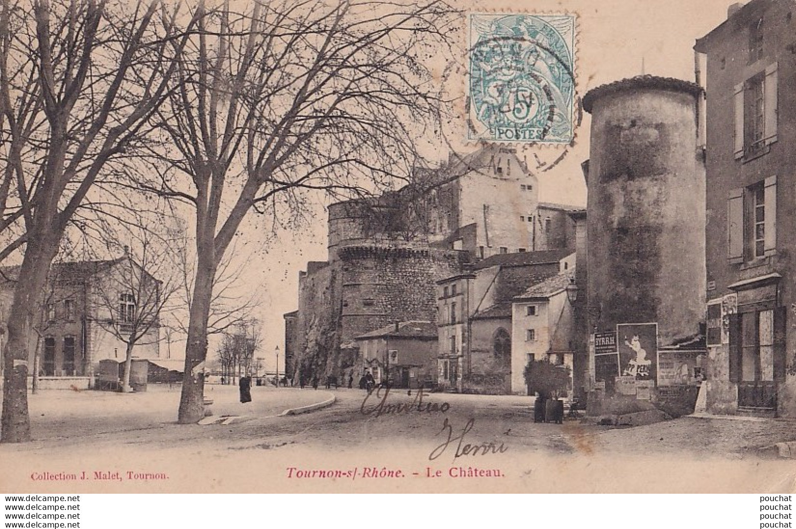 A19-07) TOURNON SUR RHONE (ARDECHE)  LE CHATEAU  - Tournon