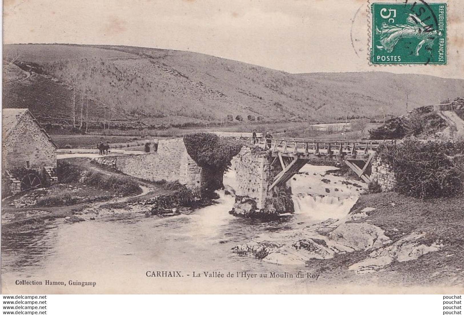 A24-29) CARHAIX (FINISTERE) LA VALLEE DE L' HYER AU MOULIN DU ROY - Carhaix-Plouguer