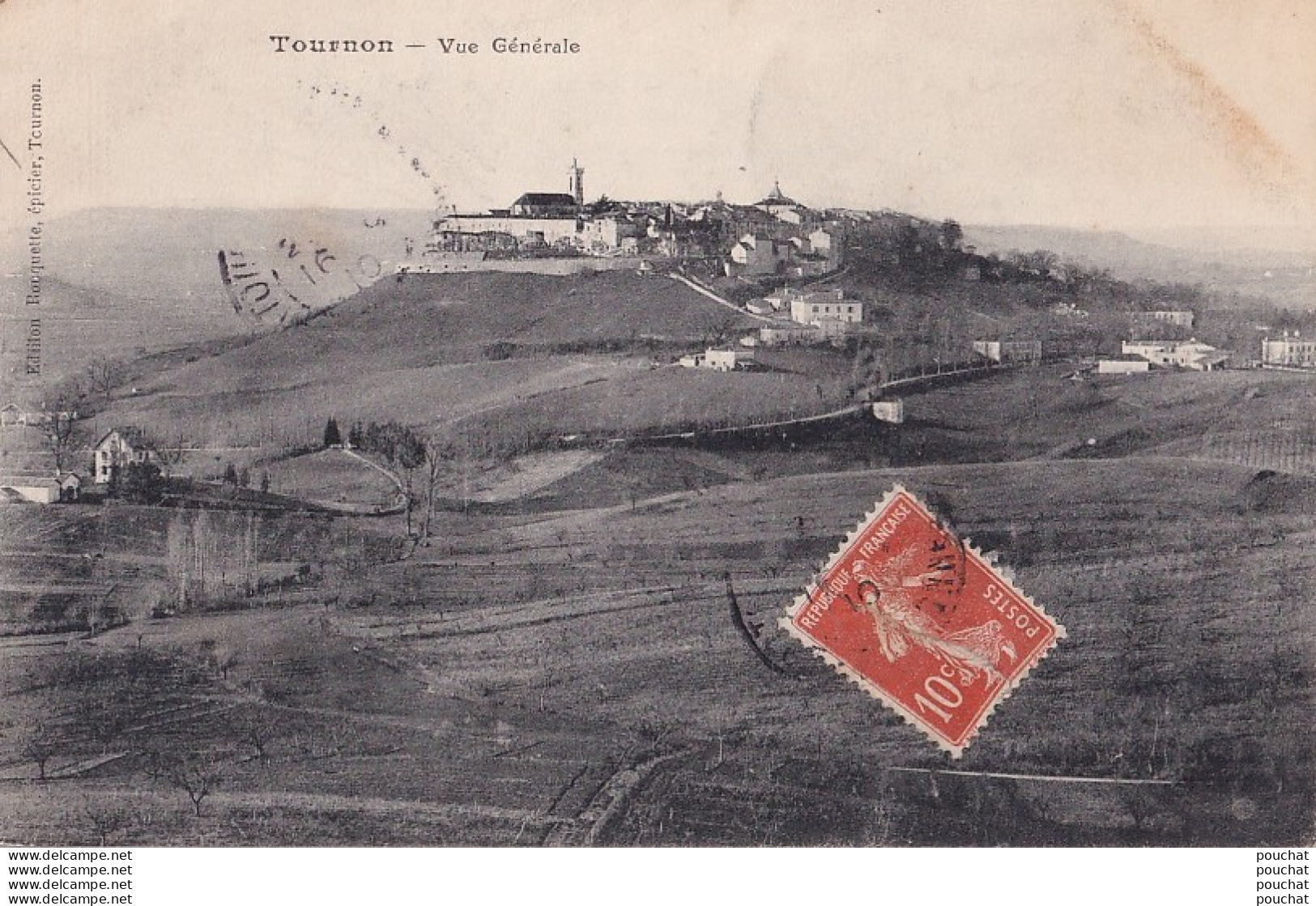 A29-47) TOURNON (LOT ET GARONNE) VUE GENERALE - Tournon D'Agenais