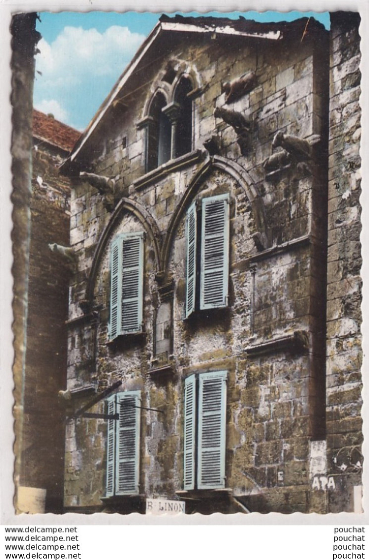 O8-82) CAYLUS (TARN ET GARONNE)  LA MAISON DES LOUPS - B. LINON - ( 2 SCANS )  - Caylus