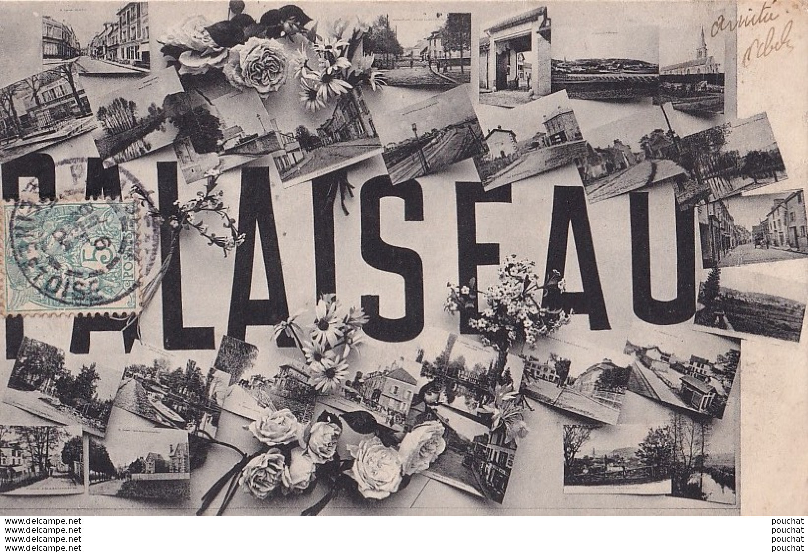 O9-91) PALAISEAU - ( LETTRES ALPHABET MULTIVUES ) - Palaiseau