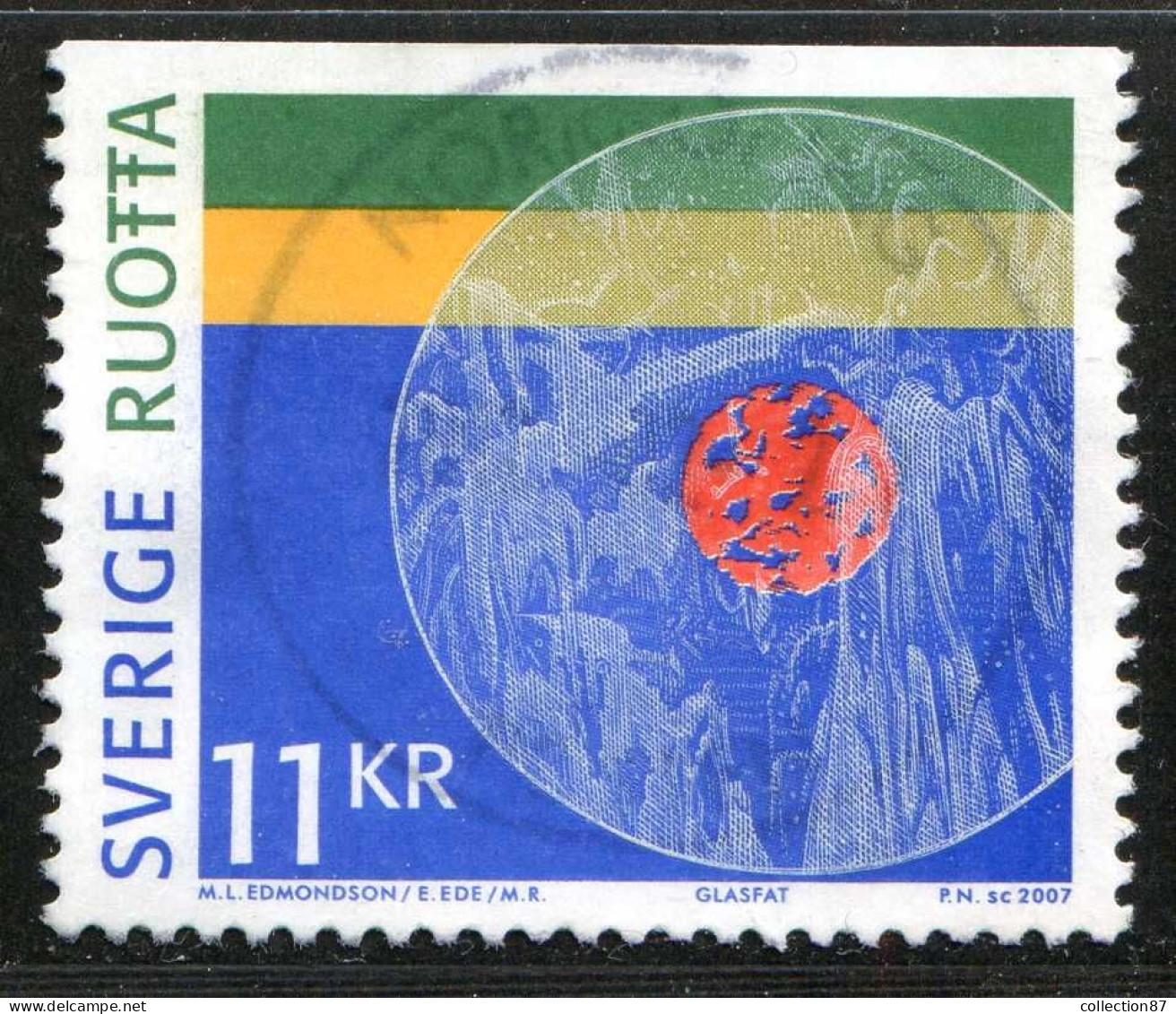 Réf 77 < SUEDE Année 2007 < Yvert N° 2599 Ø Used < SWEDEN < Culture Des Samis En Laponie - Used Stamps