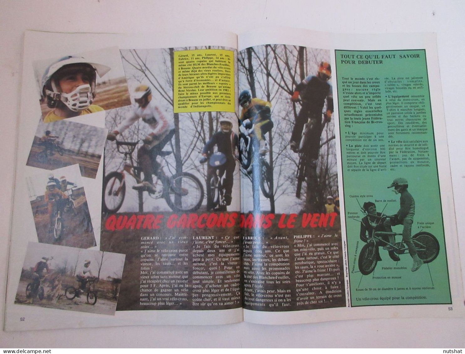 PIF GADGET 631 04.1981 CARLOS TARANIS OISEAUX MIGRATEURS Le VELO CROSS MALABAR - Vaillant