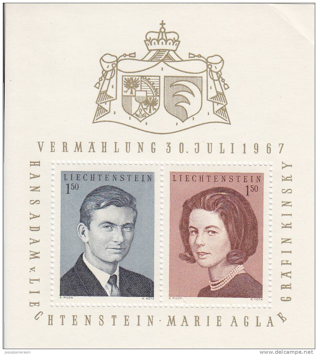 Liechtenstein Hb 10 - Blocs & Feuillets