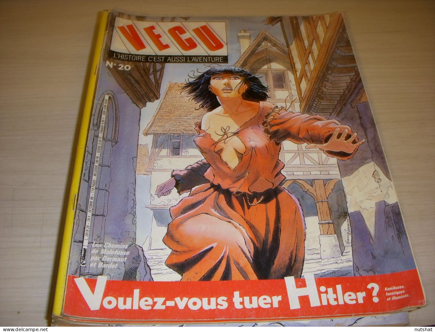 VECU N° 20 10.1986 VOULEZ-VOUS TUER HITLER Les KAMIKAZES TORQUEMADA  - GLENAT - Vécu