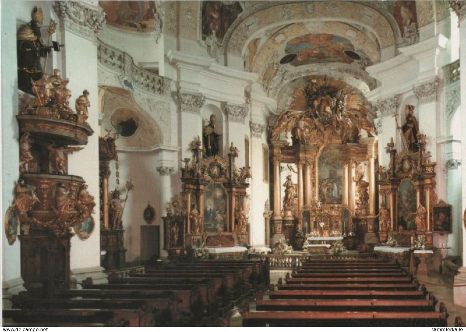 64277 - Bad Staffelstein, Kloster Banz - Inneres Der Klosterkirche - Ca. 1980 - Staffelstein