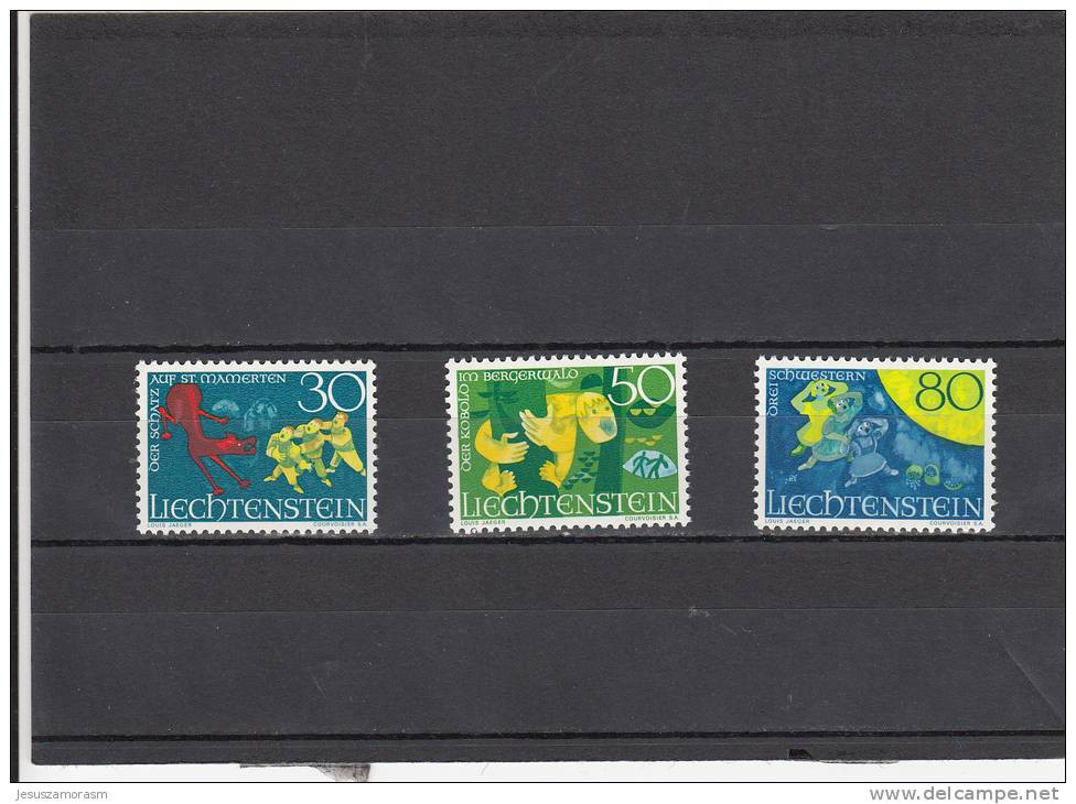 Liechtenstein Nº 447 Al 449 - Nuovi