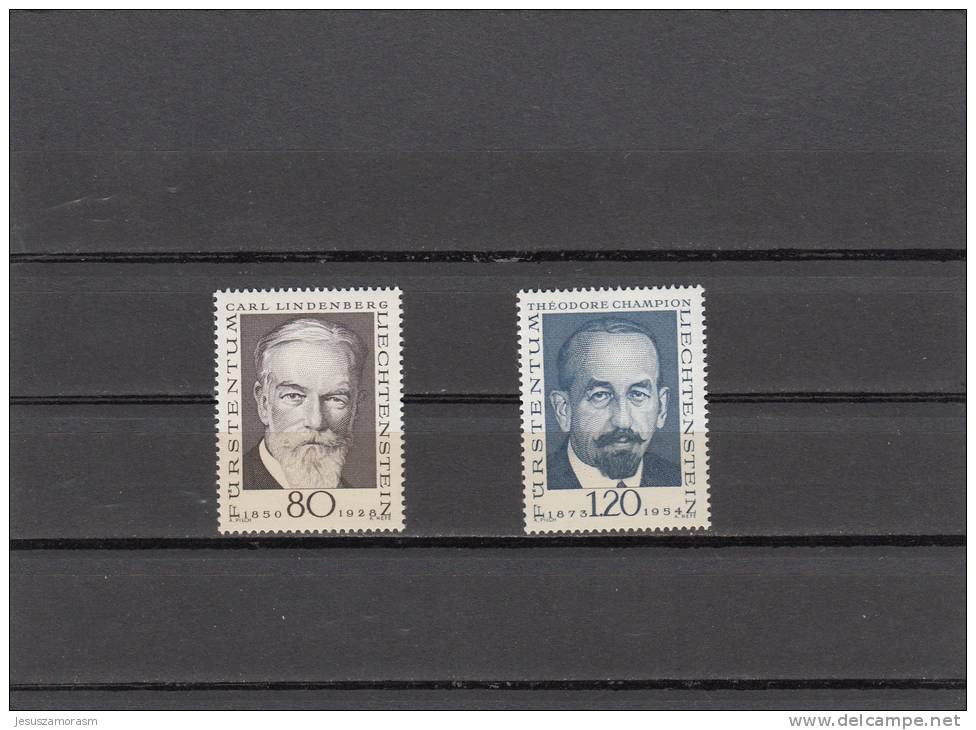 Liechtenstein Nº 455 Al 457 - Unused Stamps