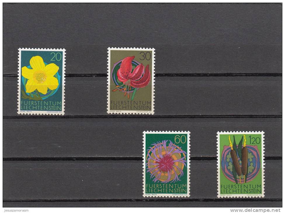 Liechtenstein Nº 503 Al 506 - Unused Stamps