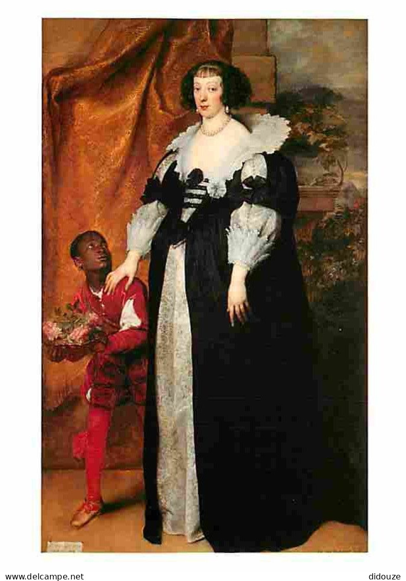 Art - Peinture - Histoire - Anton Van Dyck - Henrietta Of Lorraine - Carte Neuve - CPM - Voir Scans Recto-Verso - History