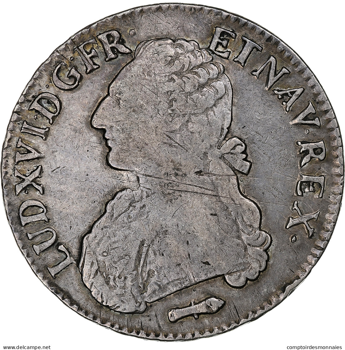 France, Louis XVI, Ecu Aux Branches D'olivier, 1786, Perpignan, Argent, TB - 1774-1791 Louis XVI