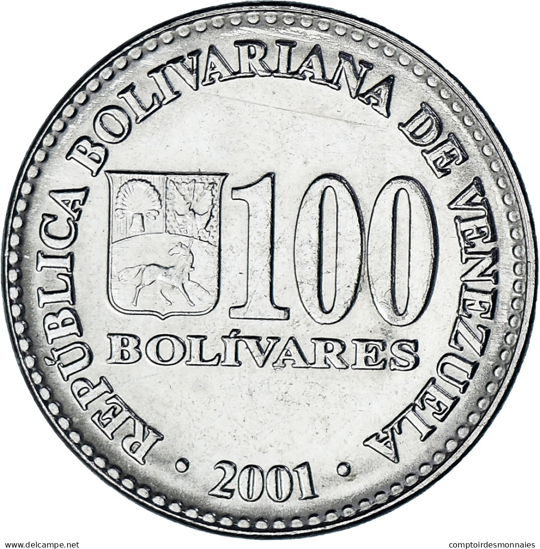 Venezuela, 100 Bolivares, 2001 - Venezuela