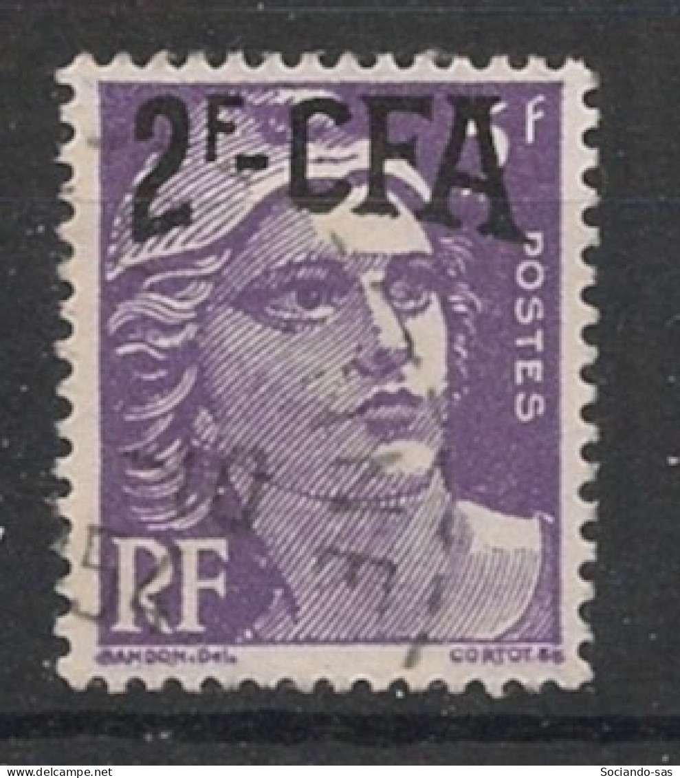 REUNION - 1949-52 - N°YT. 292 - Marianne De Gandon 2f Sur 5f Violet - Oblitéré / Used - Usati