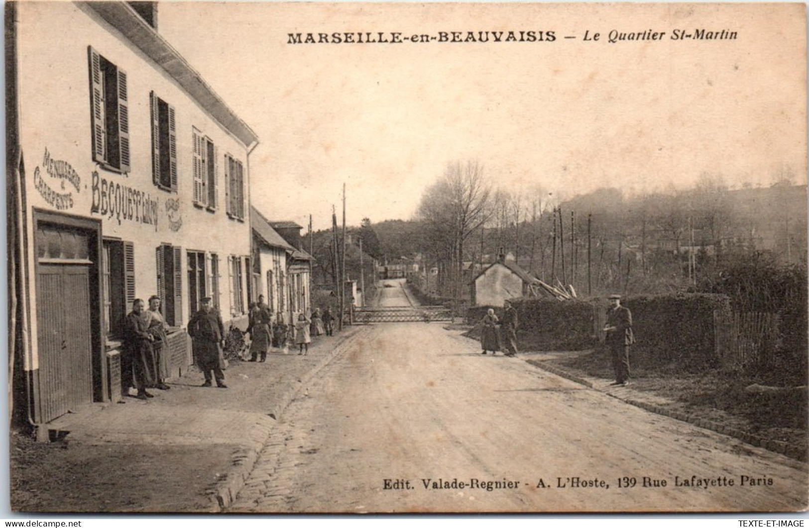60 MARSEILLE EN BEAUVAISIS - Quartier Saint Martin - Marseille-en-Beauvaisis