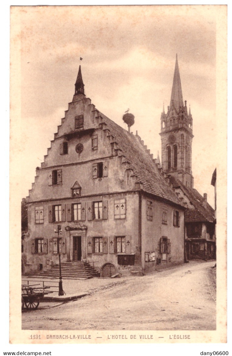 DAMBACH LA VILLE - L'Hotel De Ville  - Dambach-la-ville