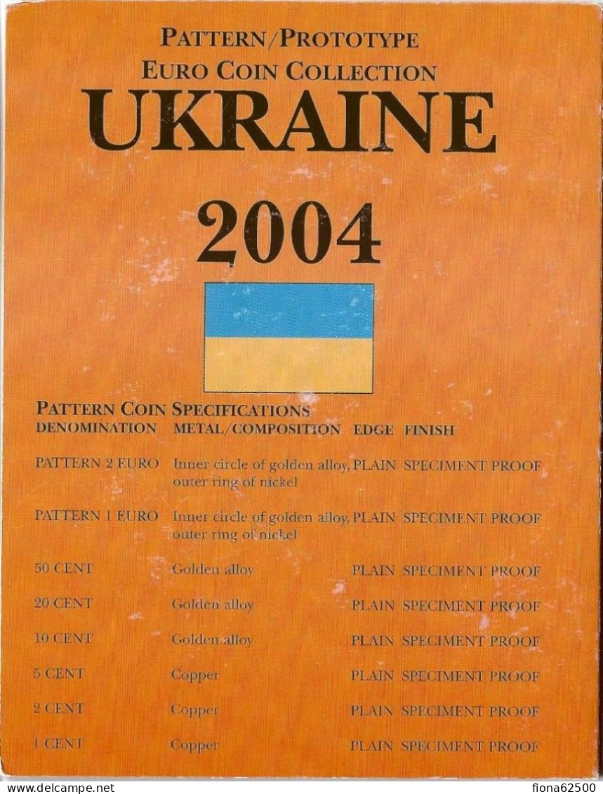 SERIE € ESSAIS 2004 . UKRAINE . - Essais Privés / Non-officiels