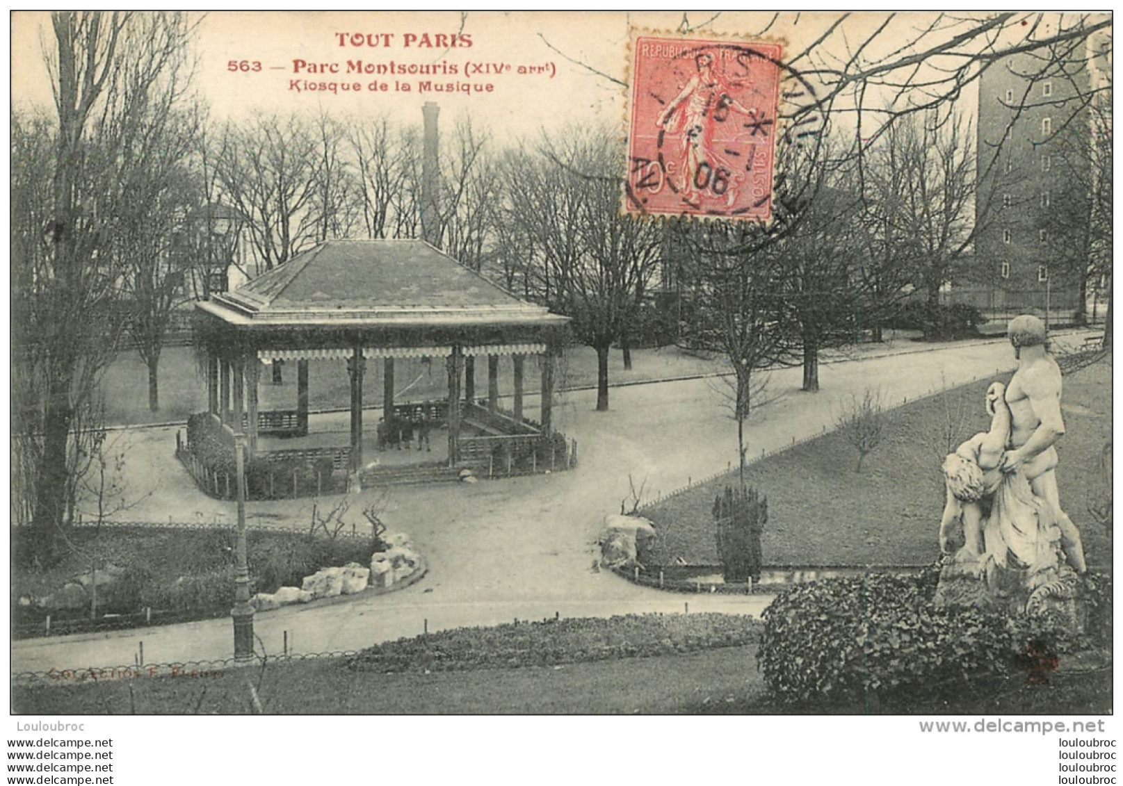 PARIS XIV  SERIE TOUT PARIS  KIOSQUE DE LA MUSIQUE - District 14