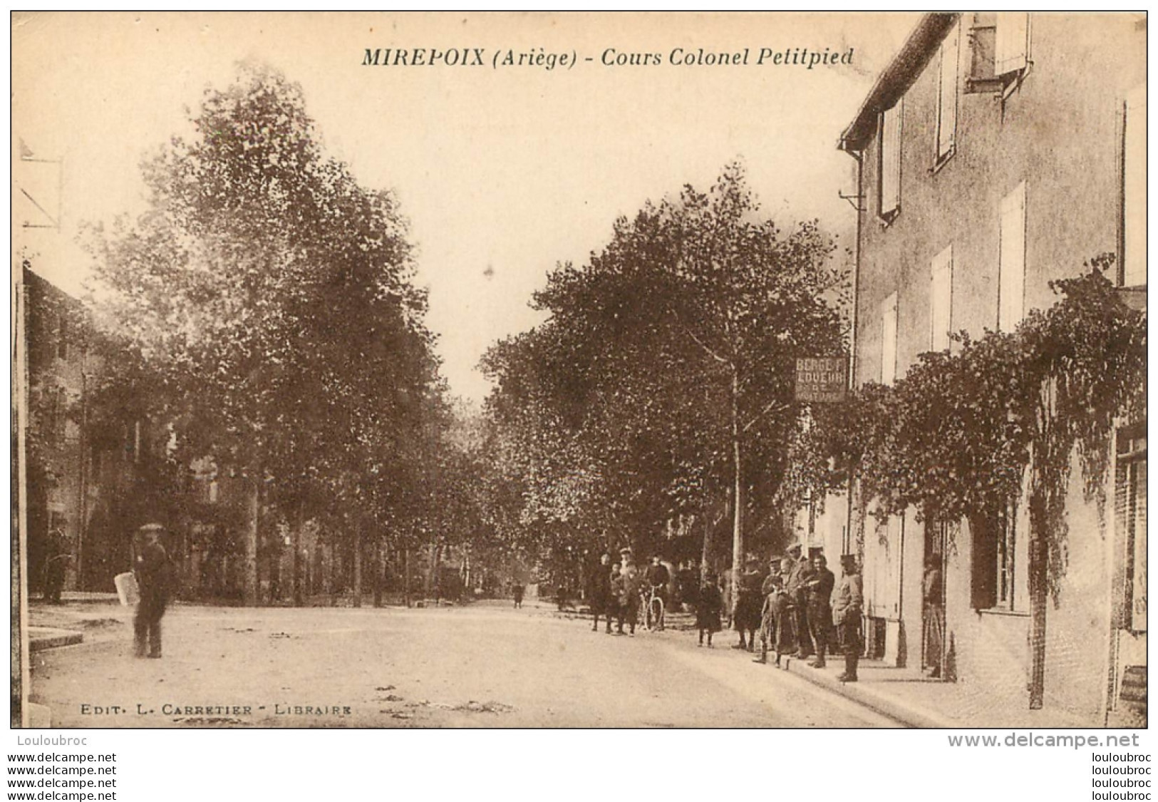 MIREPOIX COURS COLONEL PETITPIED - Mirepoix