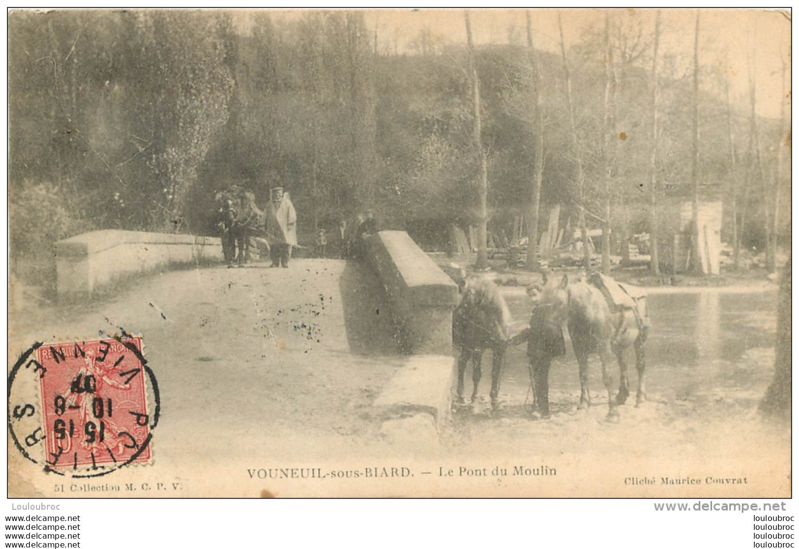 VOUNEUIL SOUS BIARD LE PONT DU MOULIN - Vouneuil Sous Biard