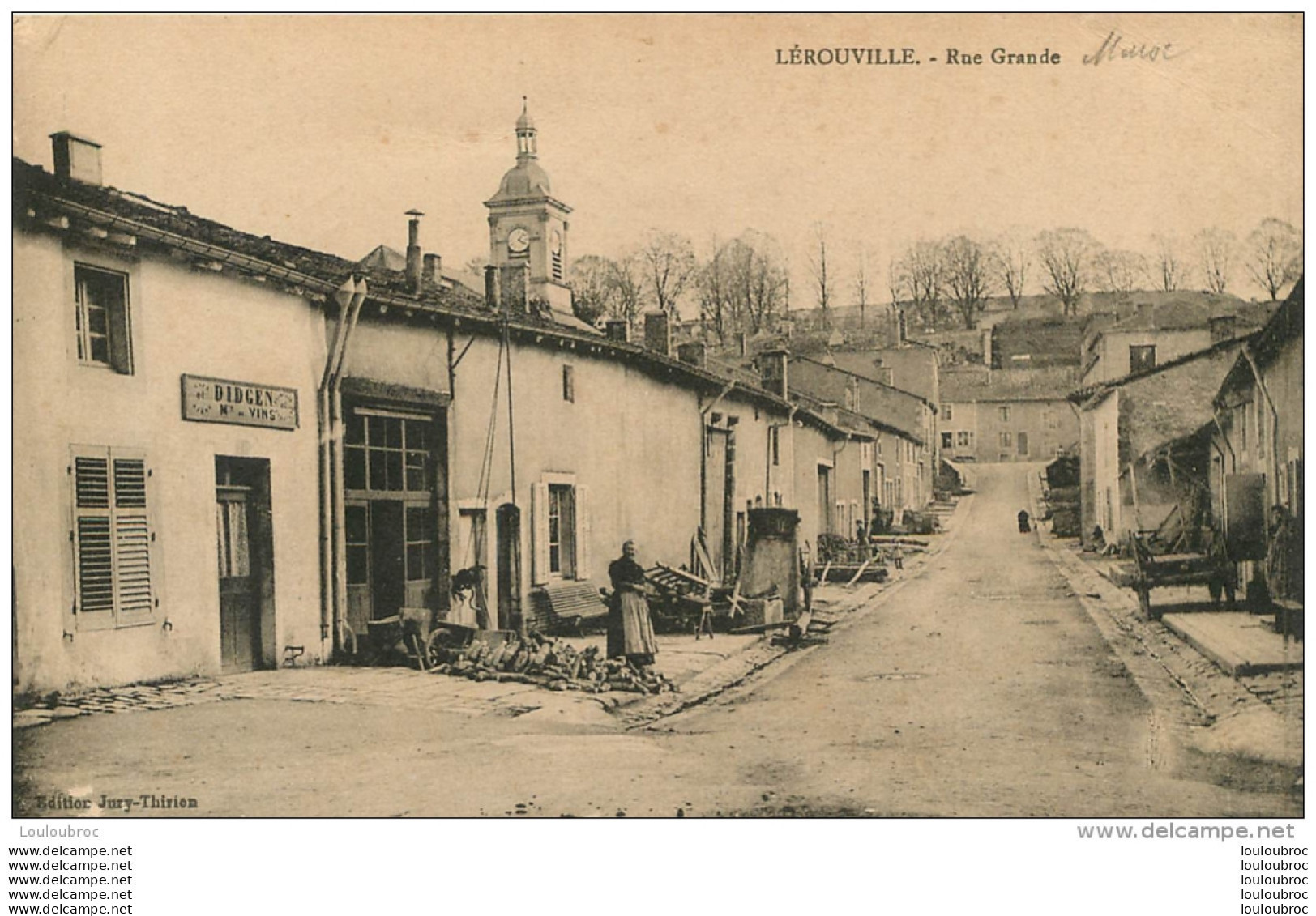 LEROUVILLE RUE GRANDE MAISON DIDGEN - Lerouville