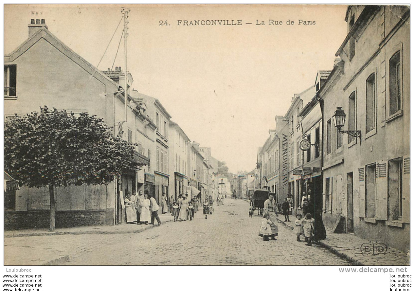 FRANCONVILLE LA RUE DE PARIS - Franconville