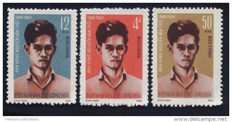 North Vietnam Viet Nam MNH Perf Stamps 1965 : Nguyen Van Troi (Ms167) - Vietnam