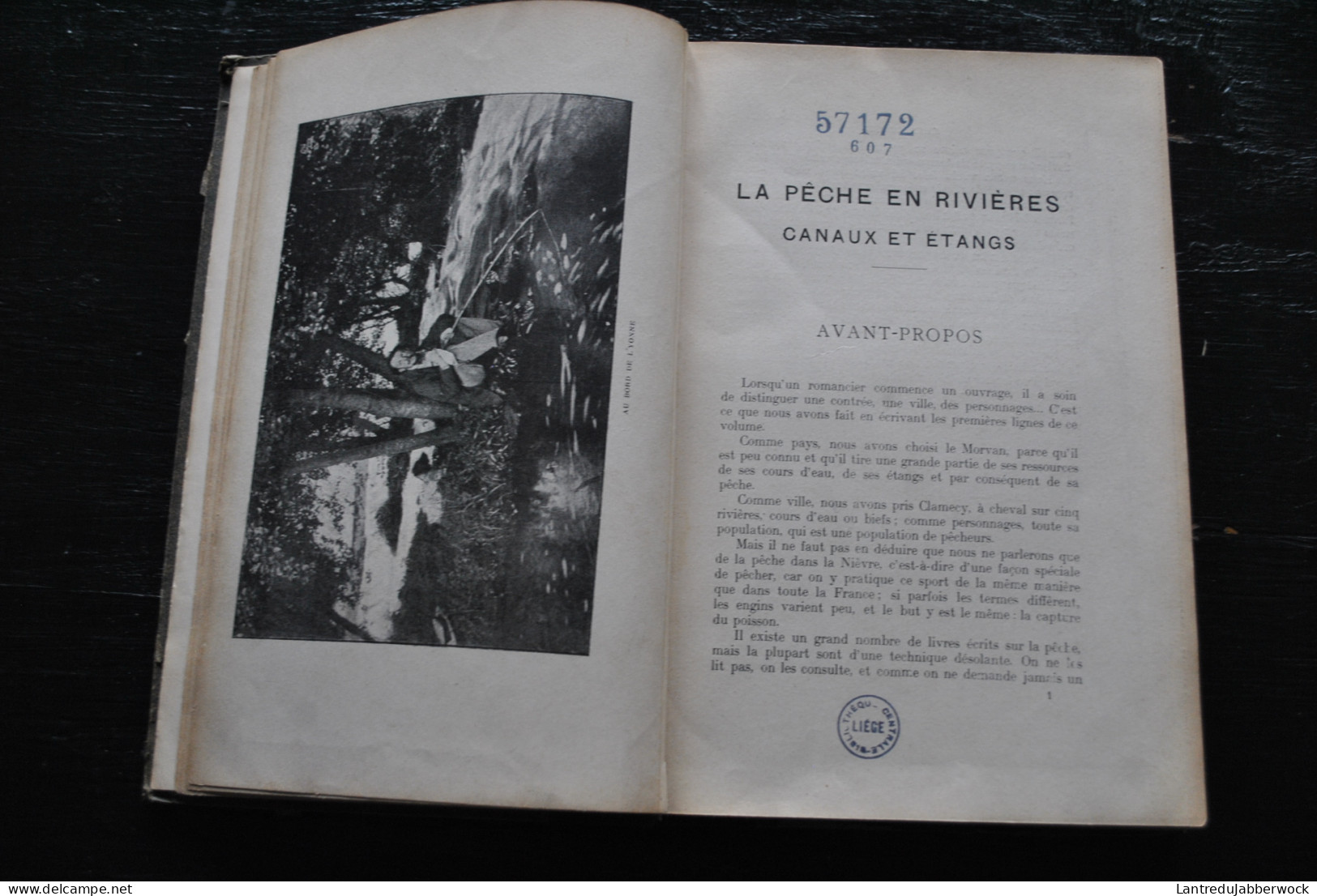 JHO-PALE LA PECHE EN RIVIERES CANAUX ET ETANGS 1905 pêches bizarres cuisine de NOURY THOMEN illustrations RARE Régionale