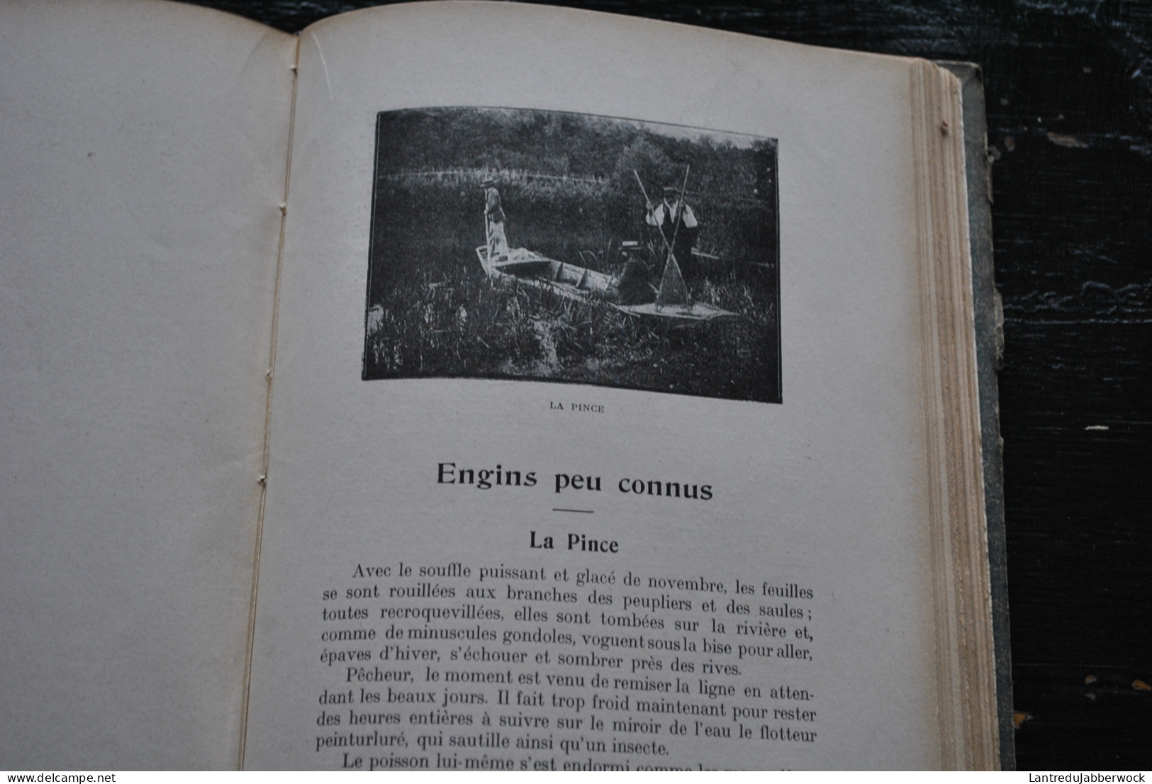 JHO-PALE LA PECHE EN RIVIERES CANAUX ET ETANGS 1905 pêches bizarres cuisine de NOURY THOMEN illustrations RARE Régionale