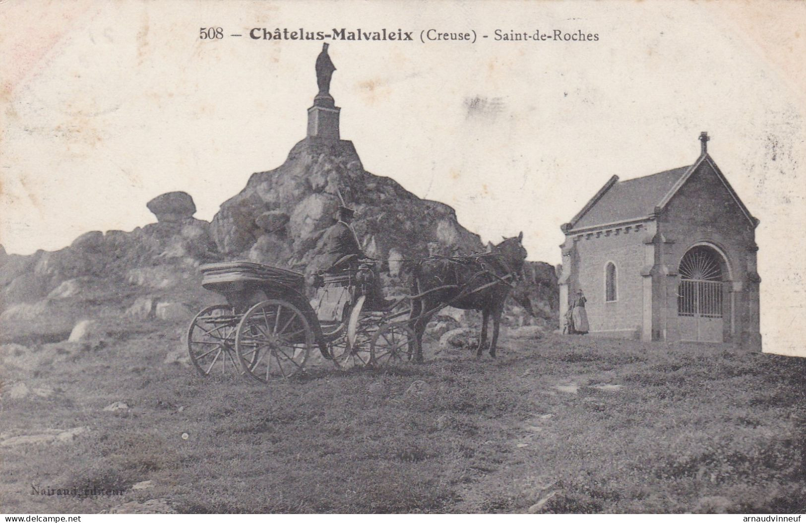 23-CHATELUS MALVALEIX SAINT DE ROCHES - Chatelus Malvaleix