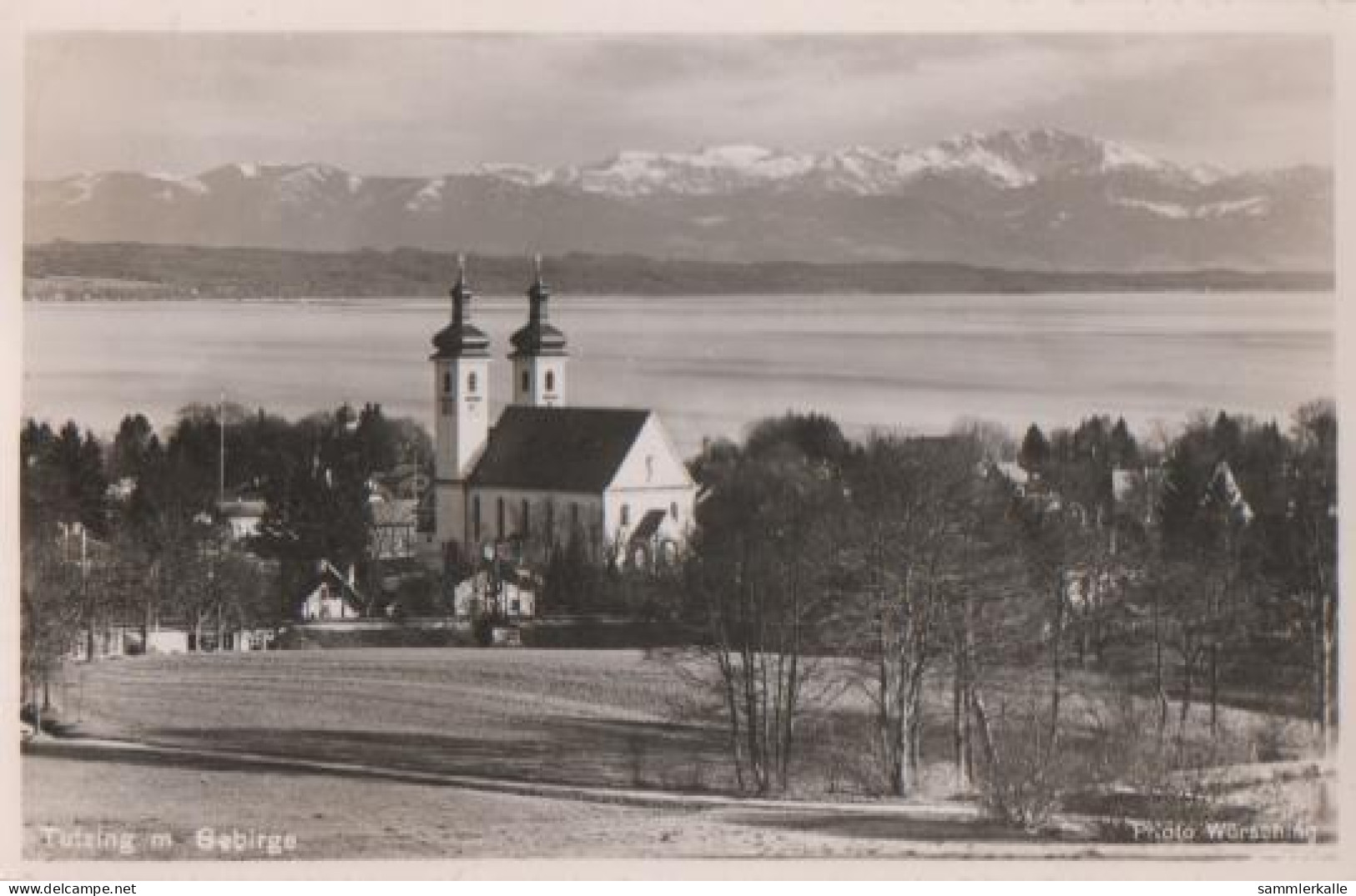 22506 - Tutzing Mit Gebirge - 1951 - Tutzing