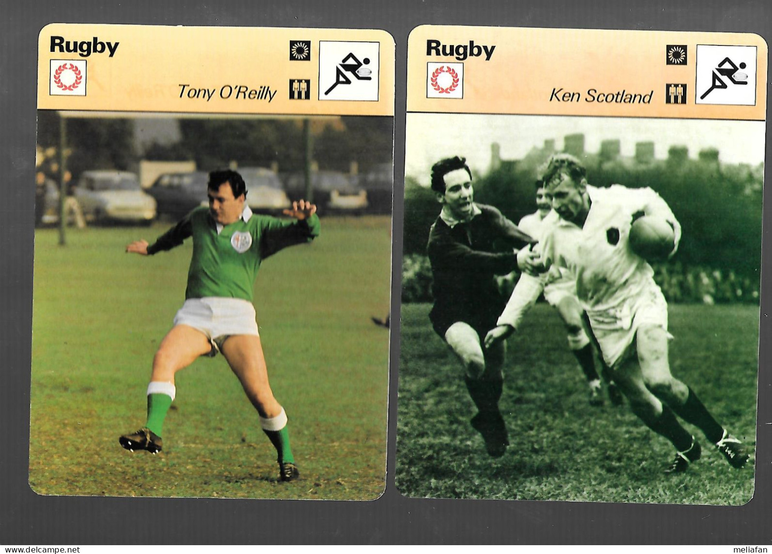 GF342 - SPORTSCASTER - ANDY IRVINE - TOM KIERNAN - WILLIE DUGGAN - TOM O'REILLY - KEN SCOTLAND - JACK KYLE - Rugby