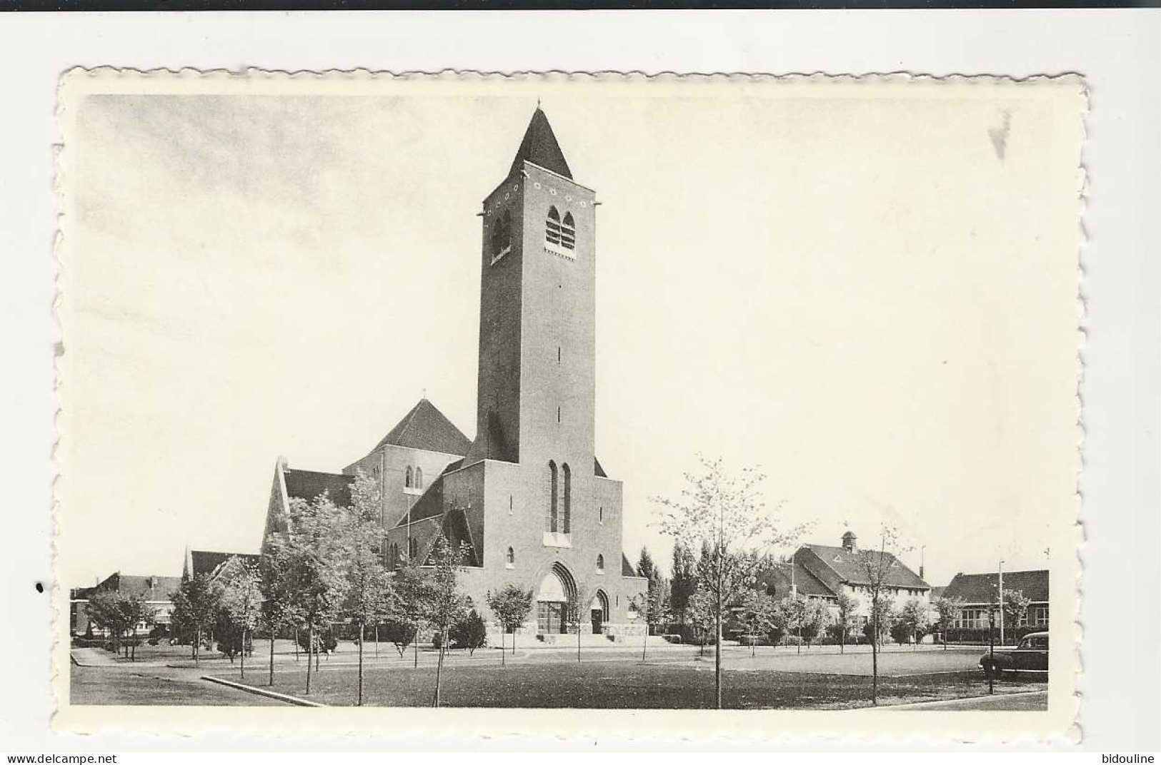 CPA-ZOTTEGEM " H.Hartkerk Te Bevegem " - Zomergem