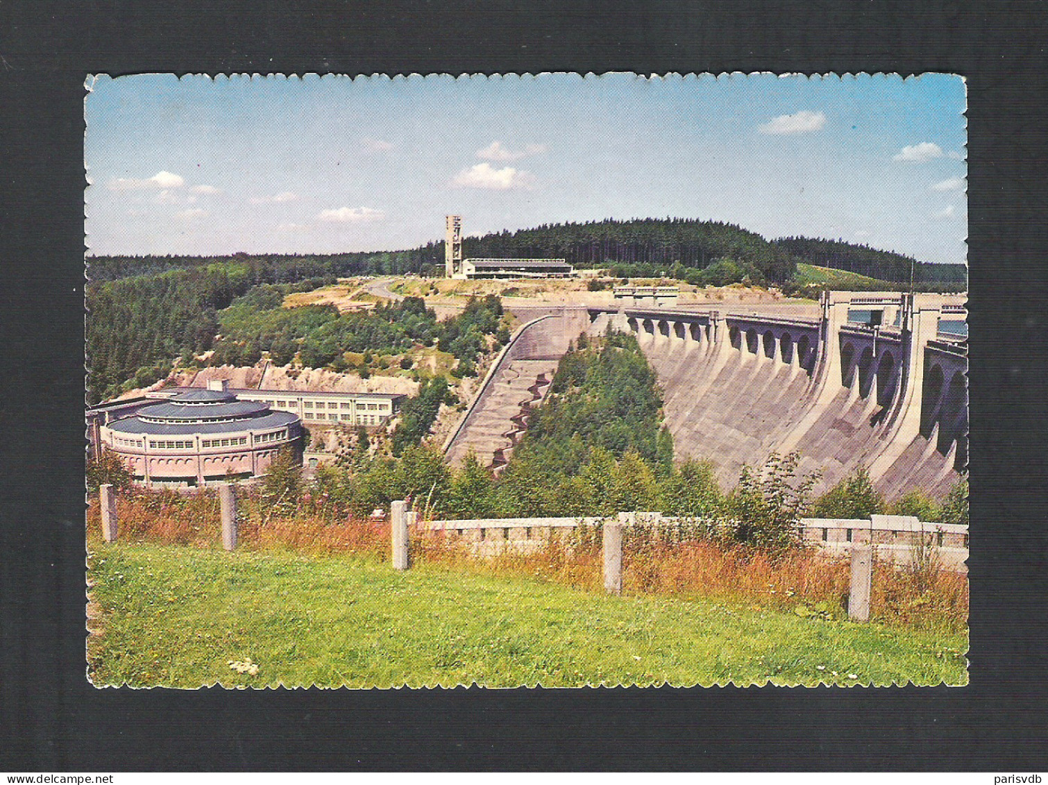 EUPEN - BARRAGE D'EUPEN -  STATION D'EPURATION : LE  DEVERSOIR  (8702) - Eupen