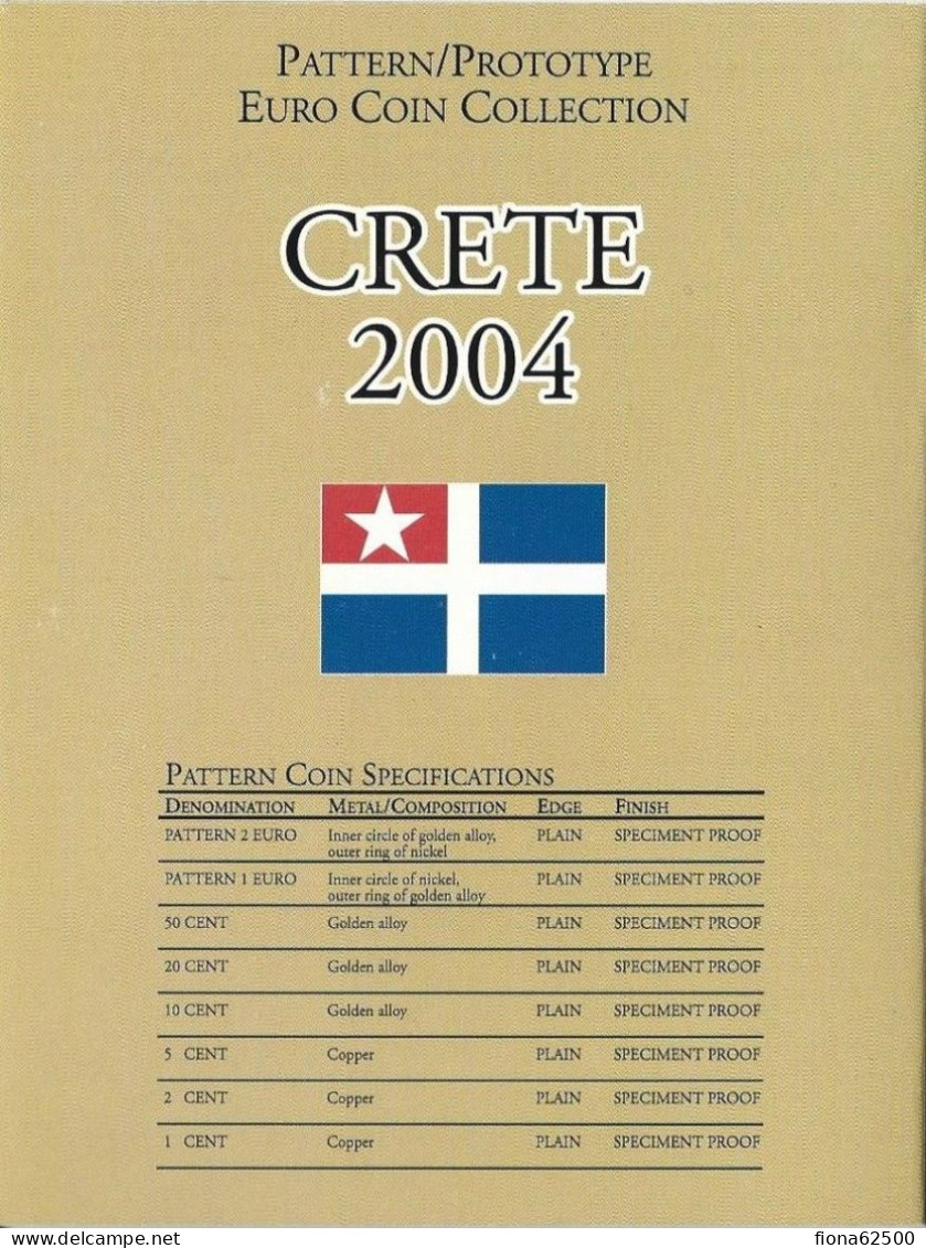 SERIE € ESSAIS 2004 . CRETE. - Privatentwürfe