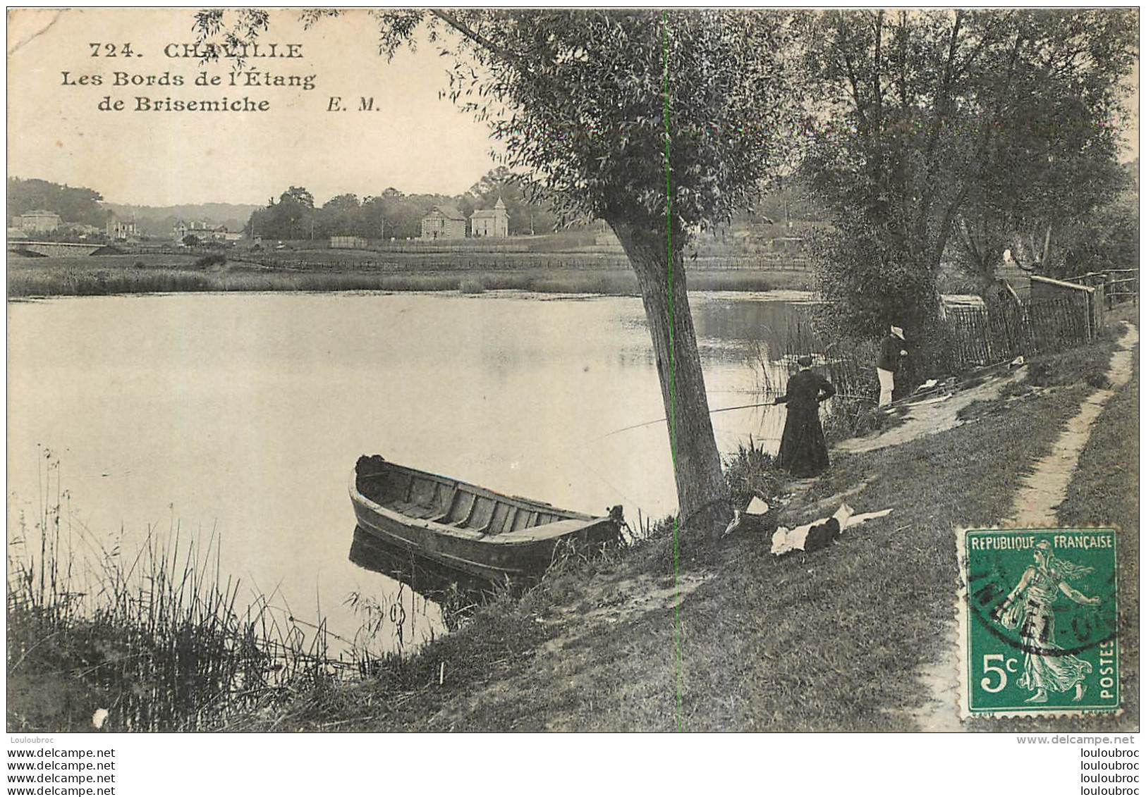 CHAVILLE LES BORDS DE L'ETANG DE BRISEMICHE - Chaville