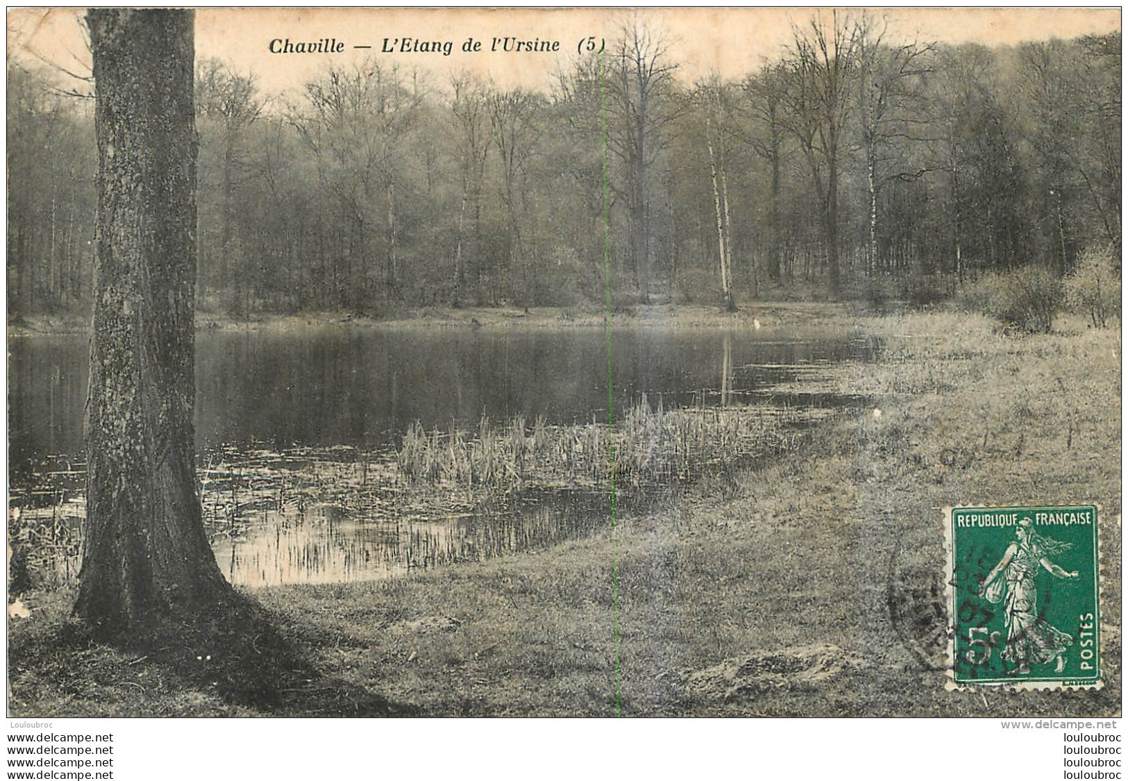 CHAVILLE  L'ETANG DE L'URSINE - Chaville