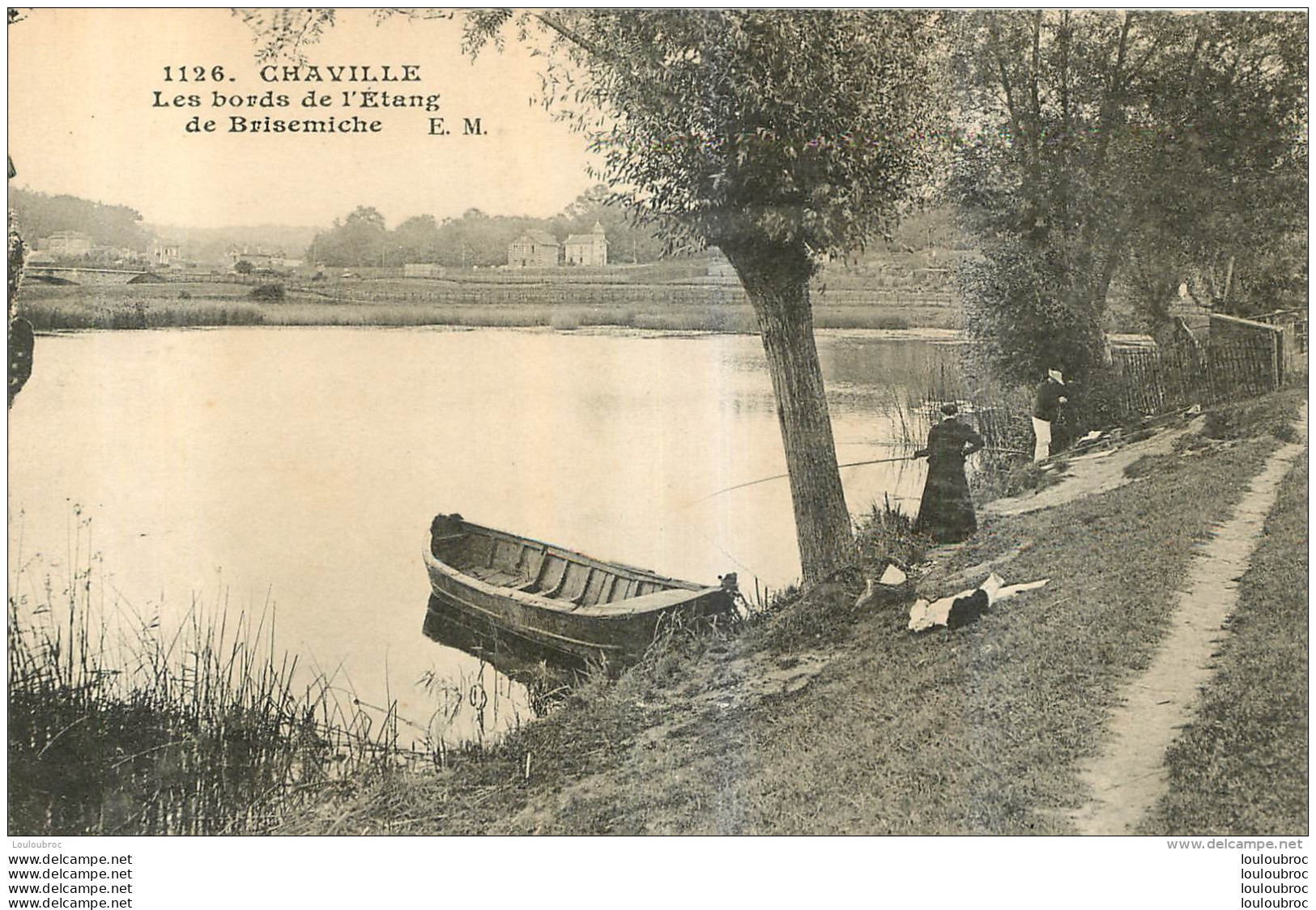 CHAVILLE LES BORDS DE L'ETANG BRISEMICHE - Chaville