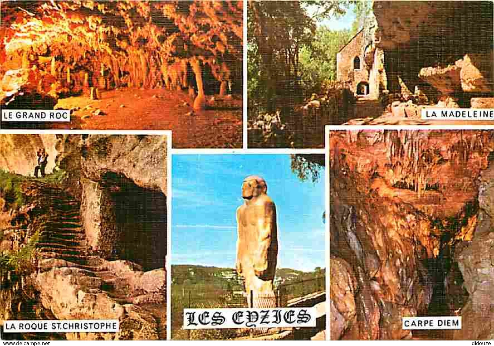 24 - Les Eyzies - Capitale De La Préhistoire - Multivues - Grotte - CPM - Voir Scans Recto-Verso - Les Eyzies