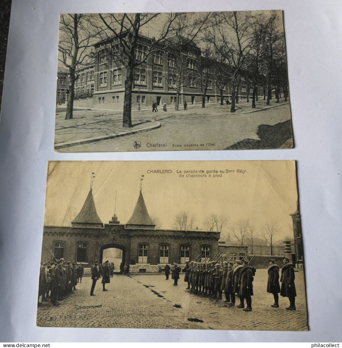 Charleroi // Collection 106 Kaarten tussen 1903 - 1950 alles afgebeeld