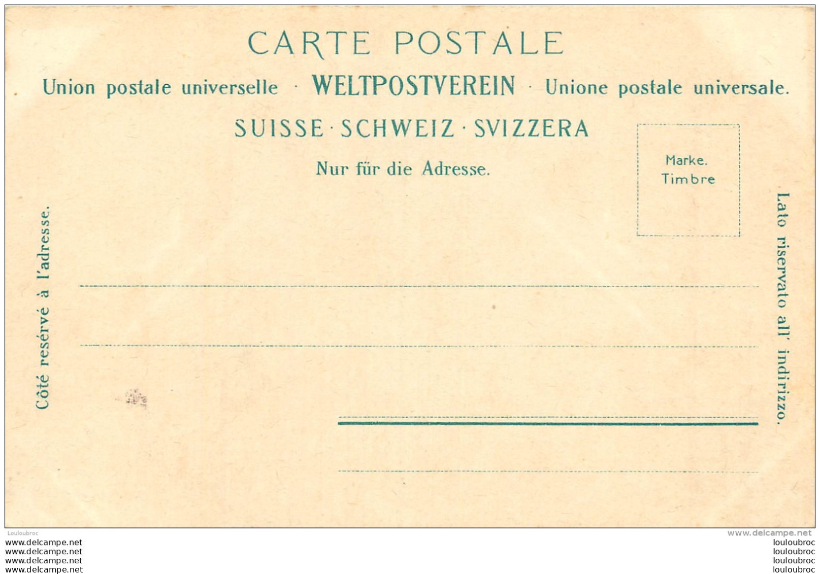 SUISSE EDITION WEHRLI - Andere & Zonder Classificatie