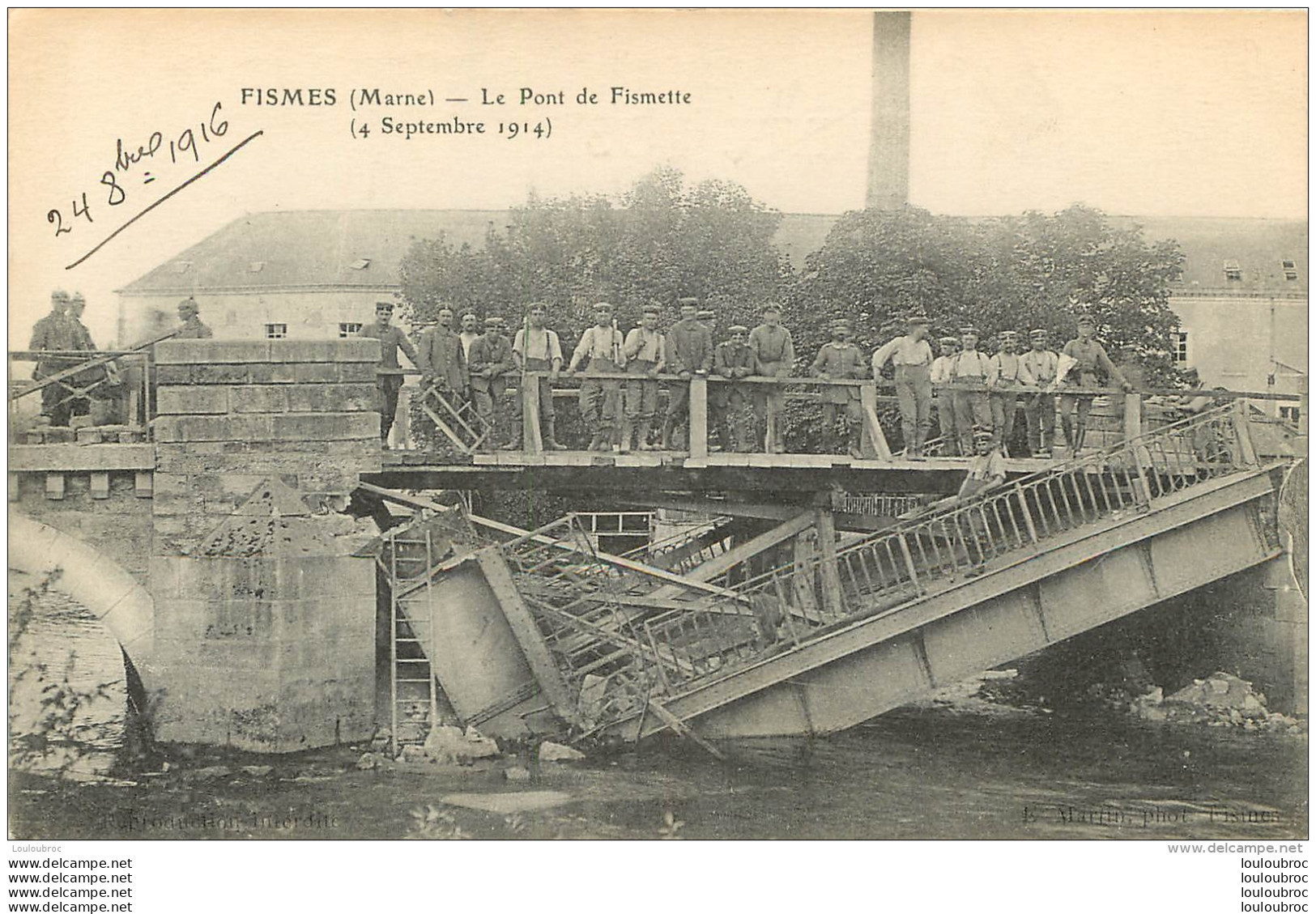 FISMES LE PONT DE FISMETTE - Fismes