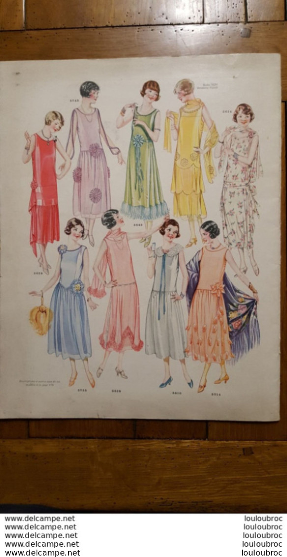 LE MIROIR DES MODES AVRIL 1925   NUMERO 4   42 PAGES - Moda