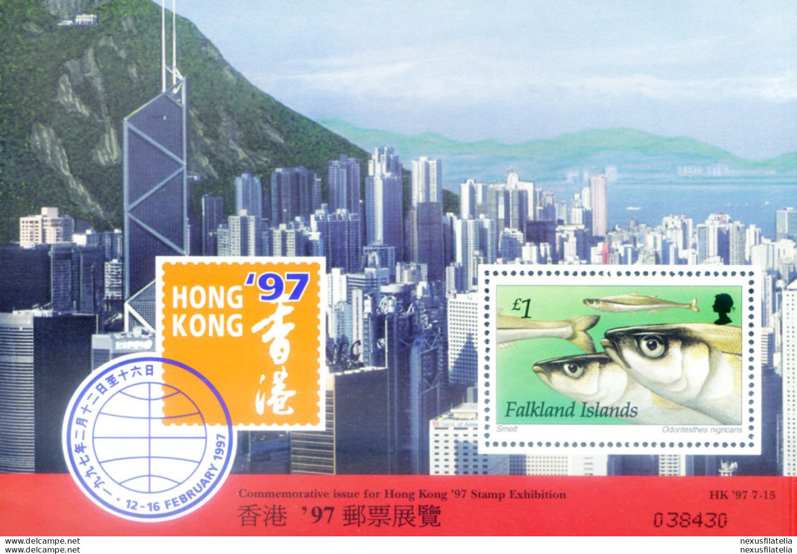 "Hong Kong '97". - Falklandeilanden