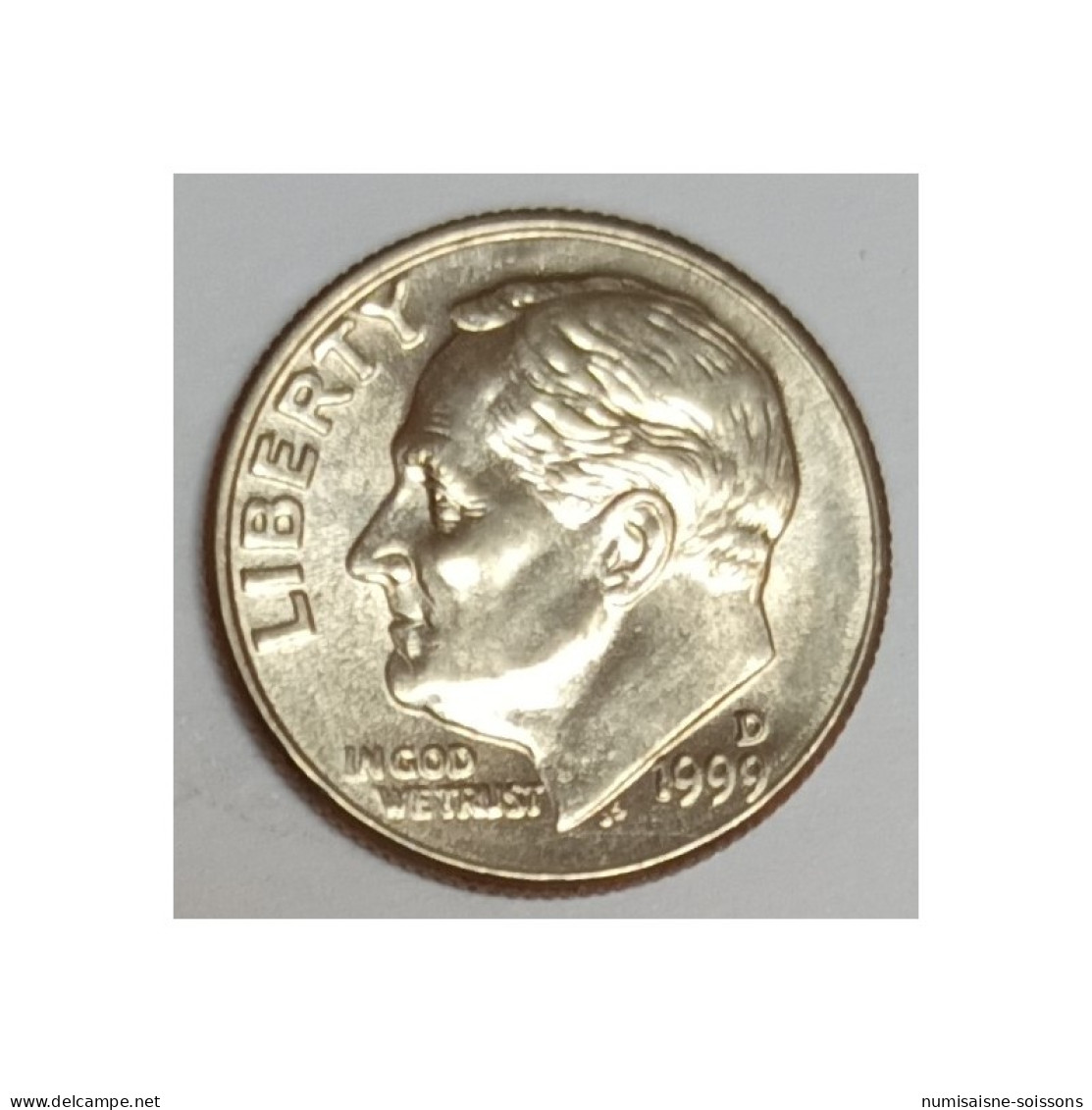 ÉTATS UNIS - KM 195a - 1 DIME 1999 D - Denver - ROOSEVELT - SPL - 1946-...: Roosevelt