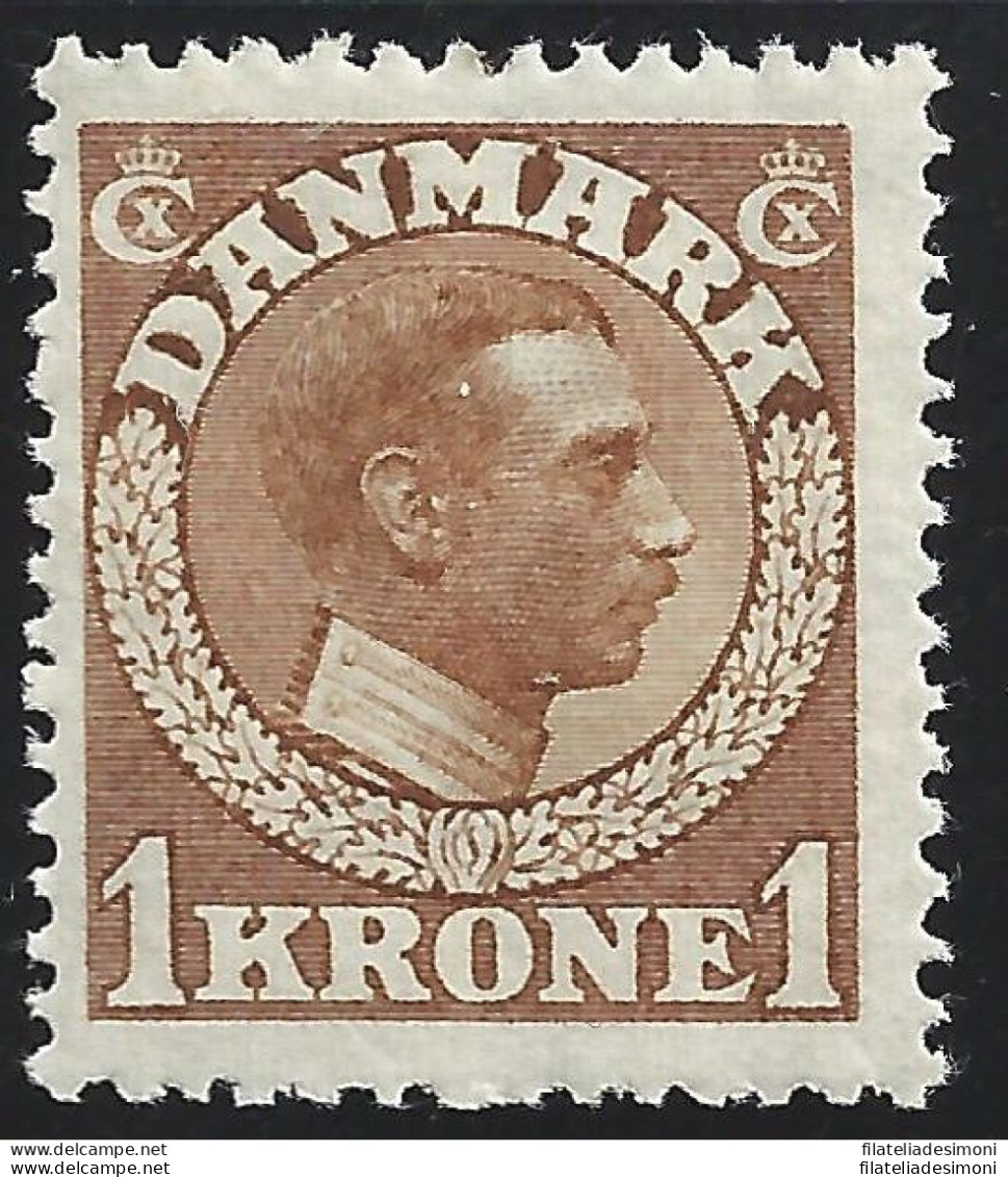 1913 Danimarca  -  N°  82  1 Korona Bistro - MNH** - Other & Unclassified