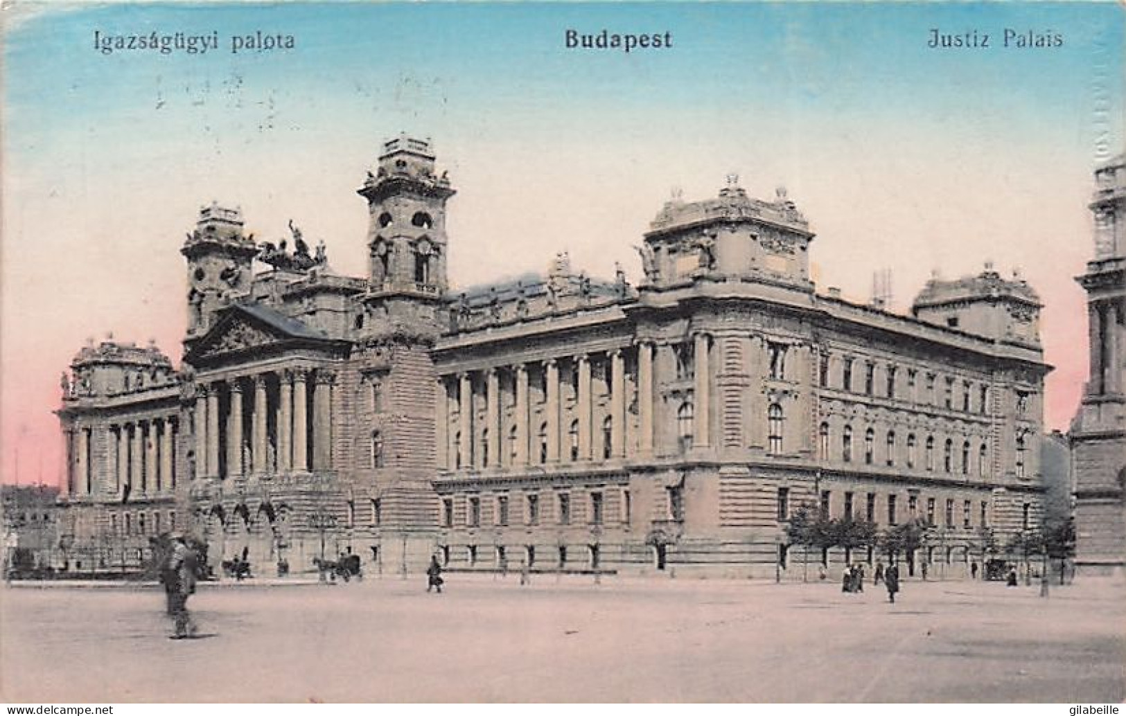 Hungary  - Budapest  - Igazsagugyi Palota - 1913 - Ungheria
