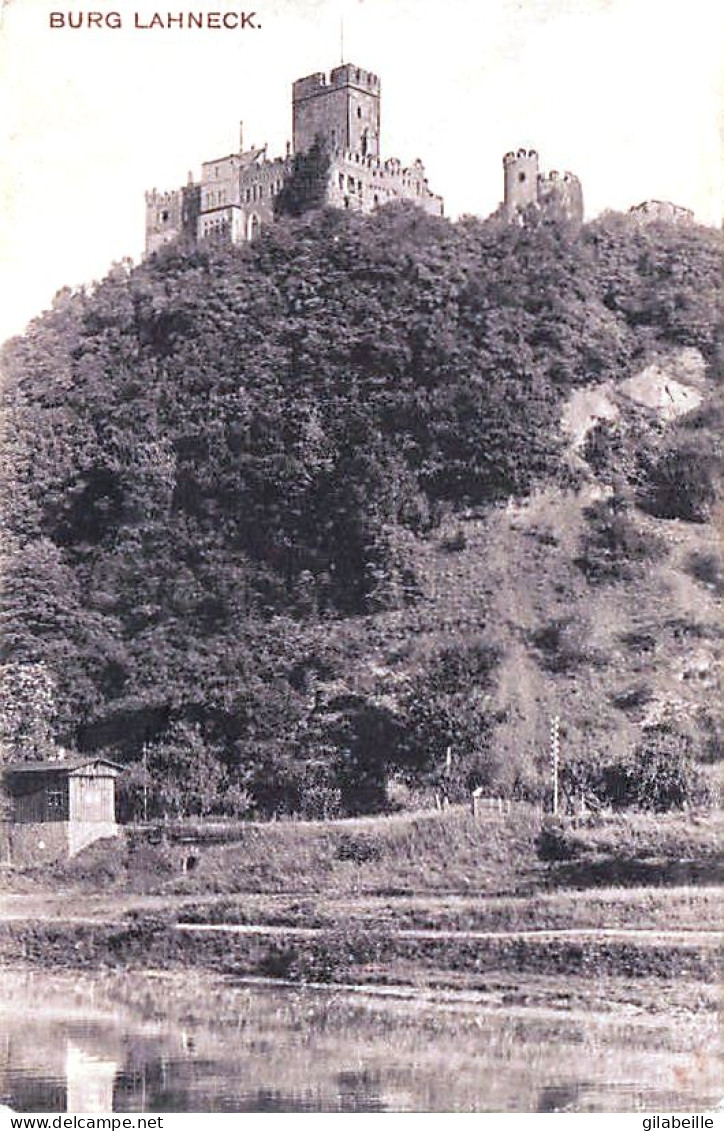 Lahnstein -  BURG LAHNECK - 1910 - Lahnstein