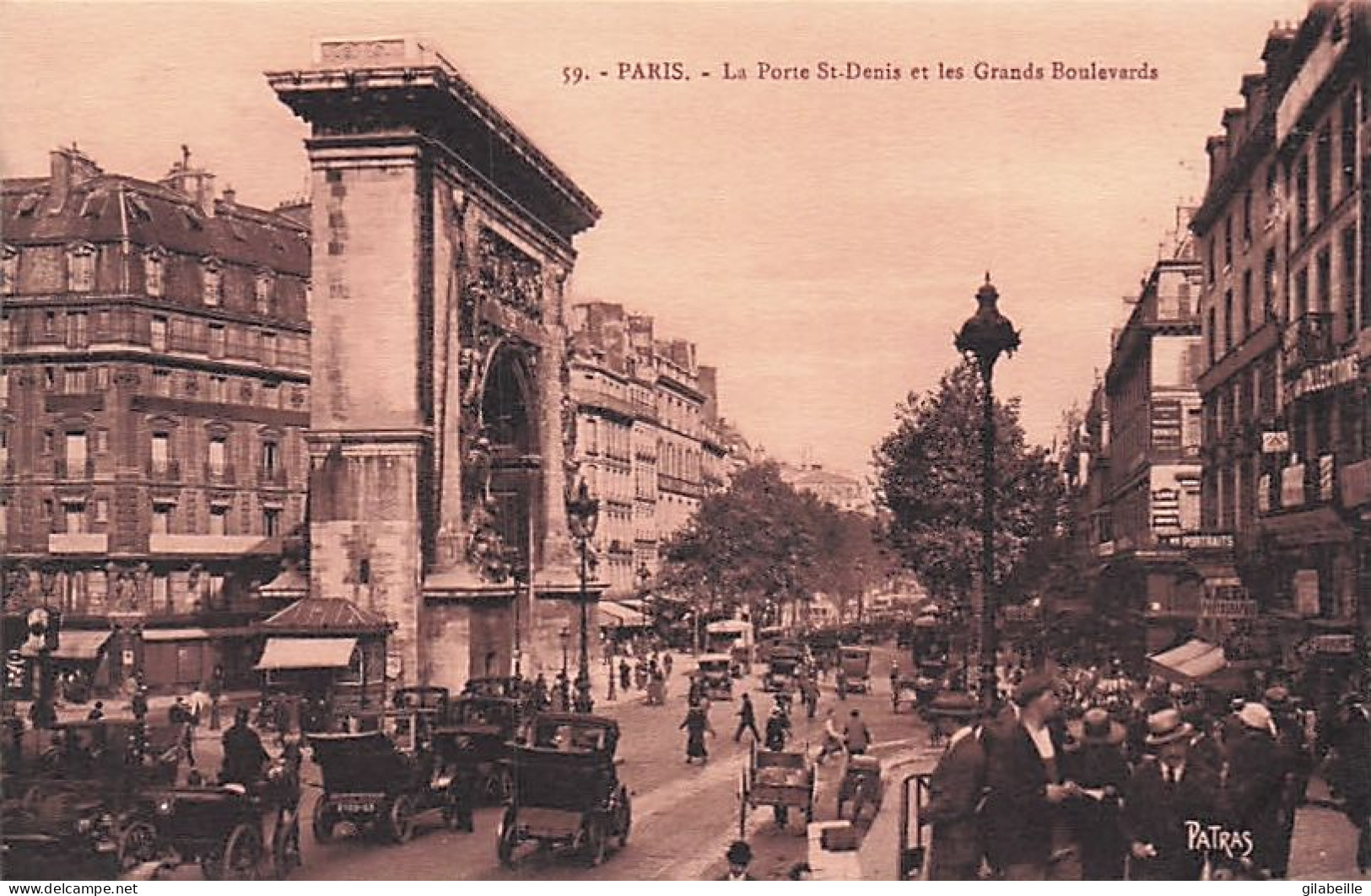 75 - PARIS 02  - La Porte Saint Denis Et Les Grands Boulevards - Arrondissement: 02