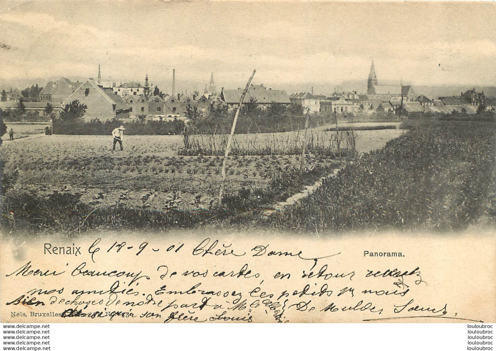 RENAIX PANORAMA 1901 - Renaix - Ronse